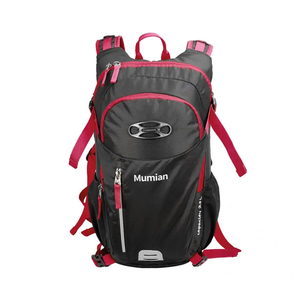 

Portable Trendy Hydration Water Climbing Backpack Nylon Cycling Day Packs Reflective Line Design for Outdoor