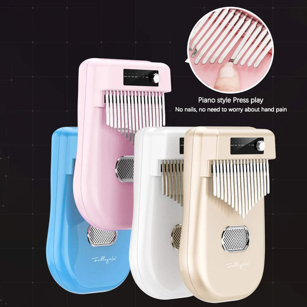 17 клавиш электронное пианино Kalimba динамик и батарея большой емкости 2000 мАч