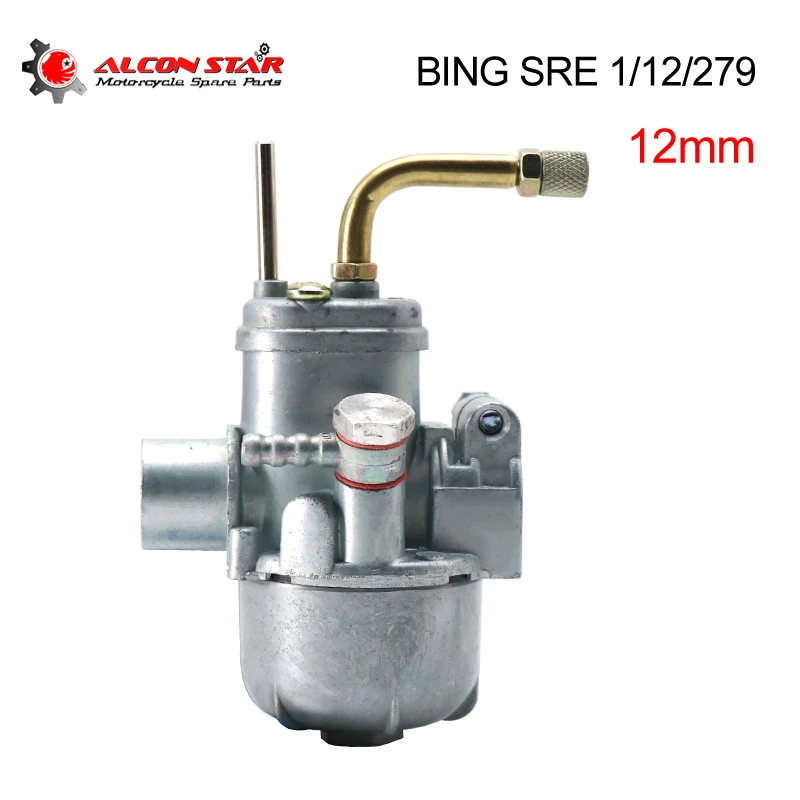 Alconstar- SRE 12 мм Bing стильный карбюратор для мотоцикла Carb ПОДХОДИТ мопеда Puch Maxi Sport Luxe