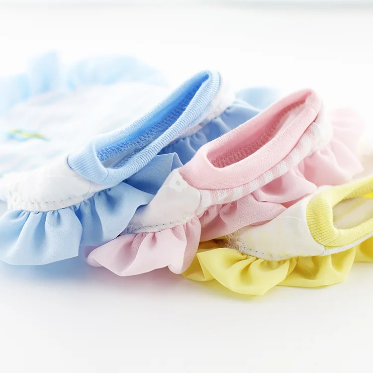 Платье жилет для собак в полоску летняя одежда из 100% хлопка кошек чихуахуа