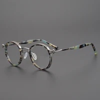 customized eyeglasses frame with photochromic and blue light blocking lenses