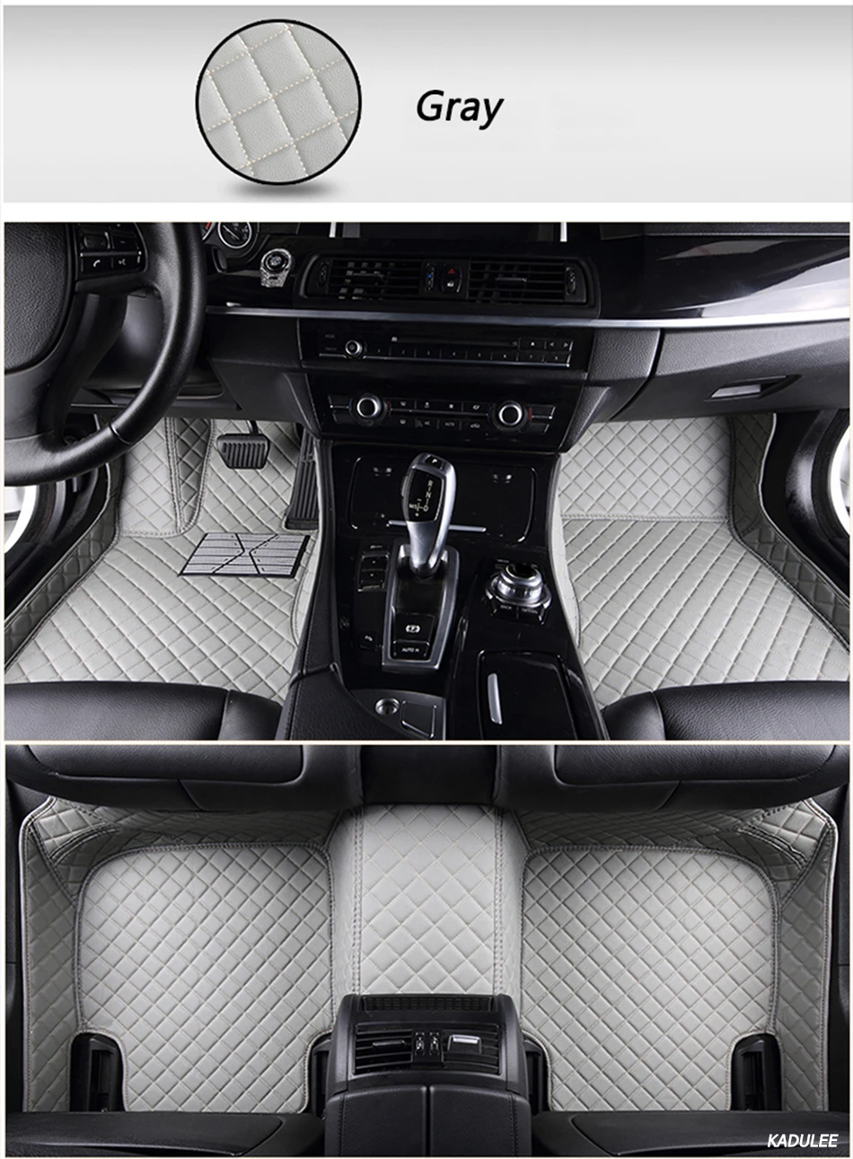 KADULEE пользовательские автомобильные коврики для Mitsubishi Все модели для Outlander, pajero ASX Pajero sport lancer galant Lancer-ex grandis foot