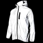 Светящаяся уличная Мужская куртка, светоотражающая ветровка, повседневная, светоотражающая, для мужчин и женщин