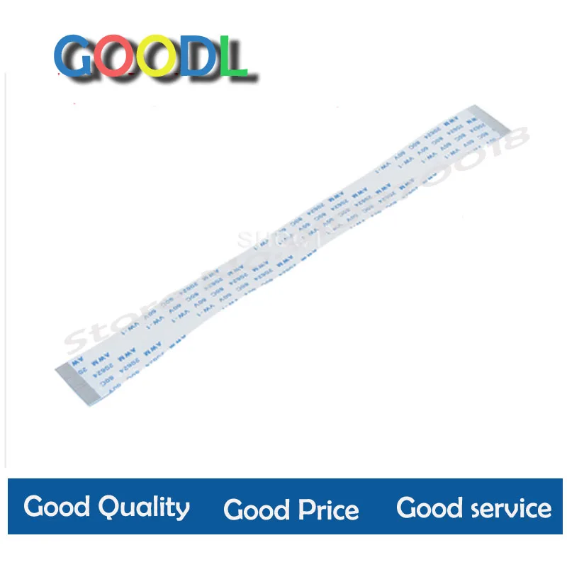 10 шт. плоский гибкий кабель с ПВХ изоляцией FFC FPC ЖК-дисплей AWM 20624 80C 60V VW-1 FFC-1.0MM |