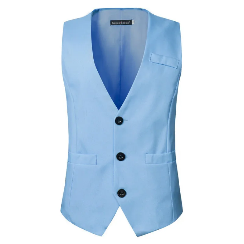 Мужской однобортный Блейзер повседневный формальный блейзер в полоску с v