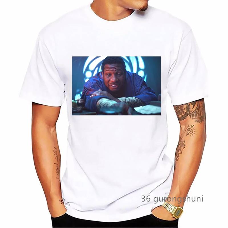 

2021 He Who Remains Kang The Conqueror T Shirt Variant Tva Loki T-Shirt High Vintage Men Clothes Short Sleeve T-Shirts Tee Tops