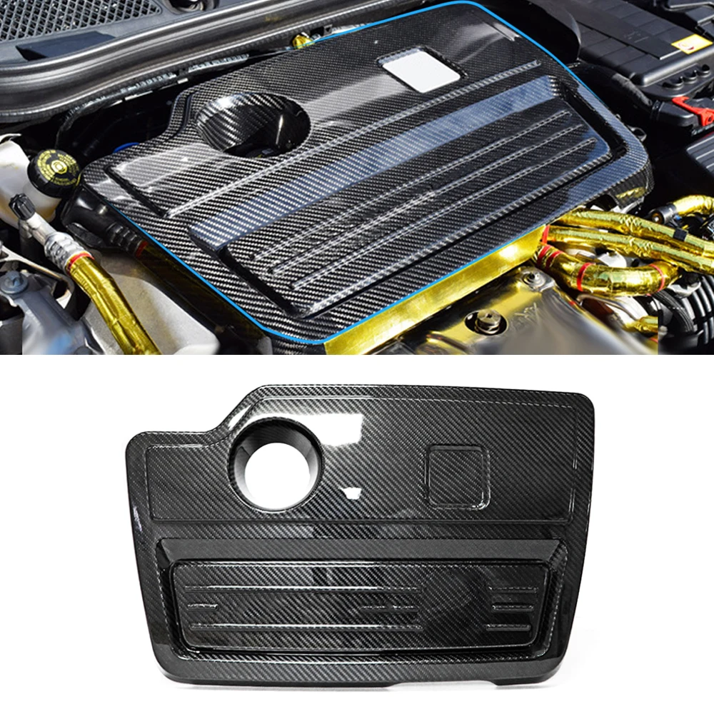 

Carbon Fiber Car Engine Motor Hood Frame Cover Sticker Shell Protector for Mercedes-Benz AMG A-Class W176 CLA C117 GLA X156