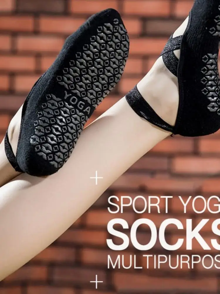 

Ladies Padded Anti-Skid Breathable Grip Yoga Pilates Ballet Dance Socks Yoga Socks Wholesale