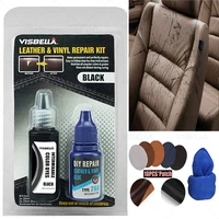 liquid leather vinyl repair kit restorer auto car seat sofa holes scratch cracks rips cleaner leather skin hand tools