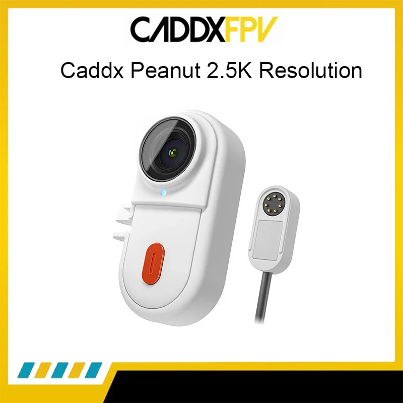 

Caddx Peanut 2.5K FPV WIFI Action Camera 30mins Recording Magnetic Charging for RC FPV Racing Freestyle Cinewhoop Ducted Drones