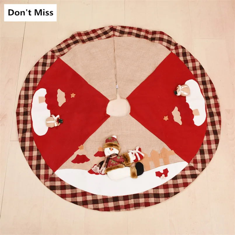 Новогодний подарок Рождественское украшение для дома Рождественская елка юбка