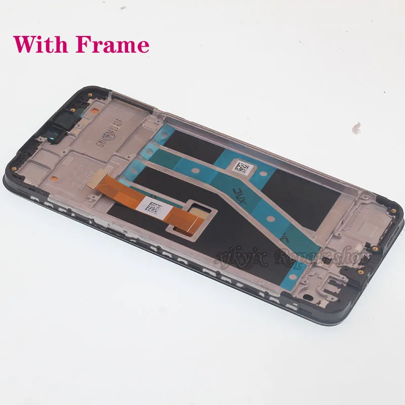 aaa quality for oppo a1k cph1923 lcd display touch screen digitizer assembly for realme c2 rmx1941 lcd with frame repair kit free global shipping