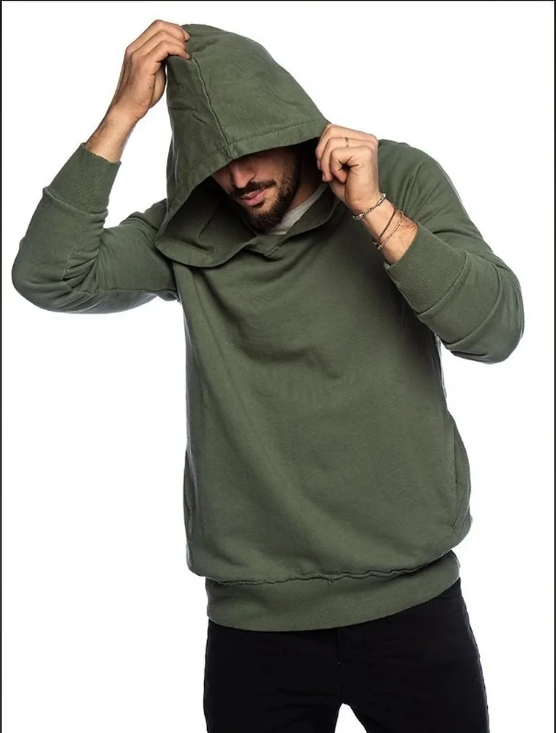 

Top Selling Product In 2020 Autumn New Men's Sweatshirt Casual Long-sleeved Hoodie Fashion Plus Size Jacket Men's Clothing