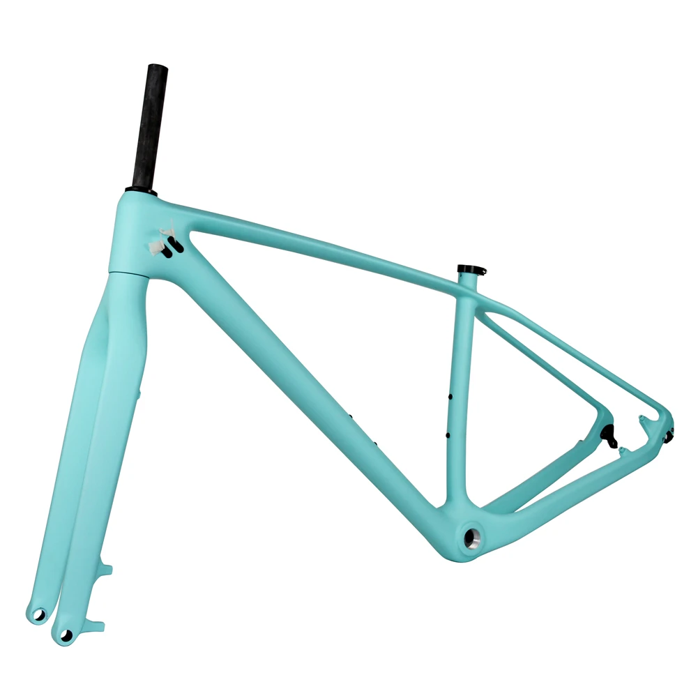 Spcycle 27,5 er 29er T1000 полный карбоновый MTB Набор для велосипеда 29er карбоновая рама для горного велосипеда и жесткая вилка через ось BSA 73 мм