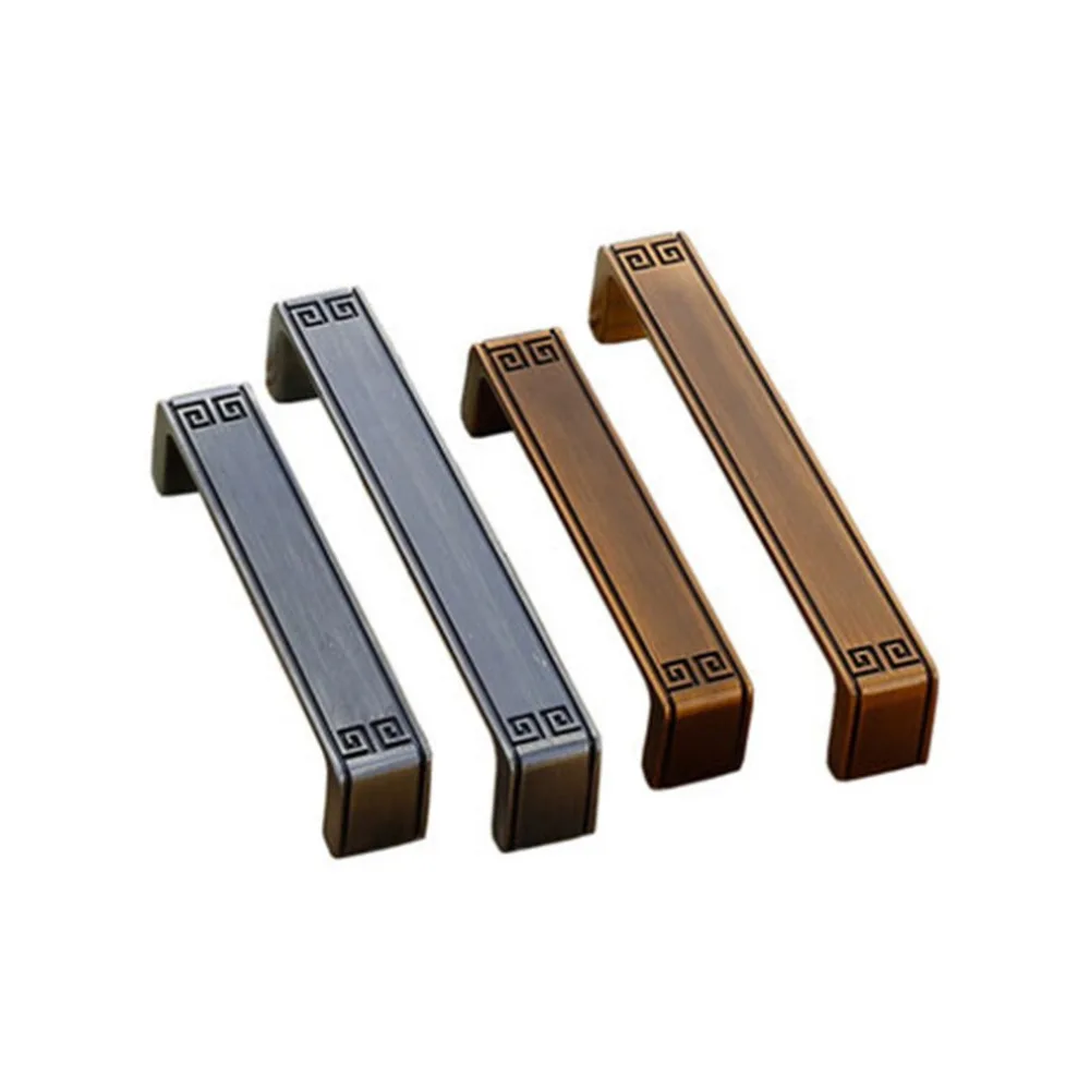 Квадратный современный шкаф ручки тянуть сплошной чугун кухонный мебель для