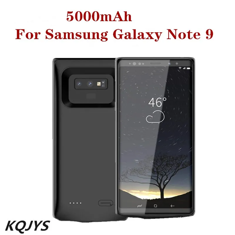 

KQJYS Portable Power Bank Battery Charger Cases For Samsung Galaxy Note 9 Battery Case External Battery Charging Cover