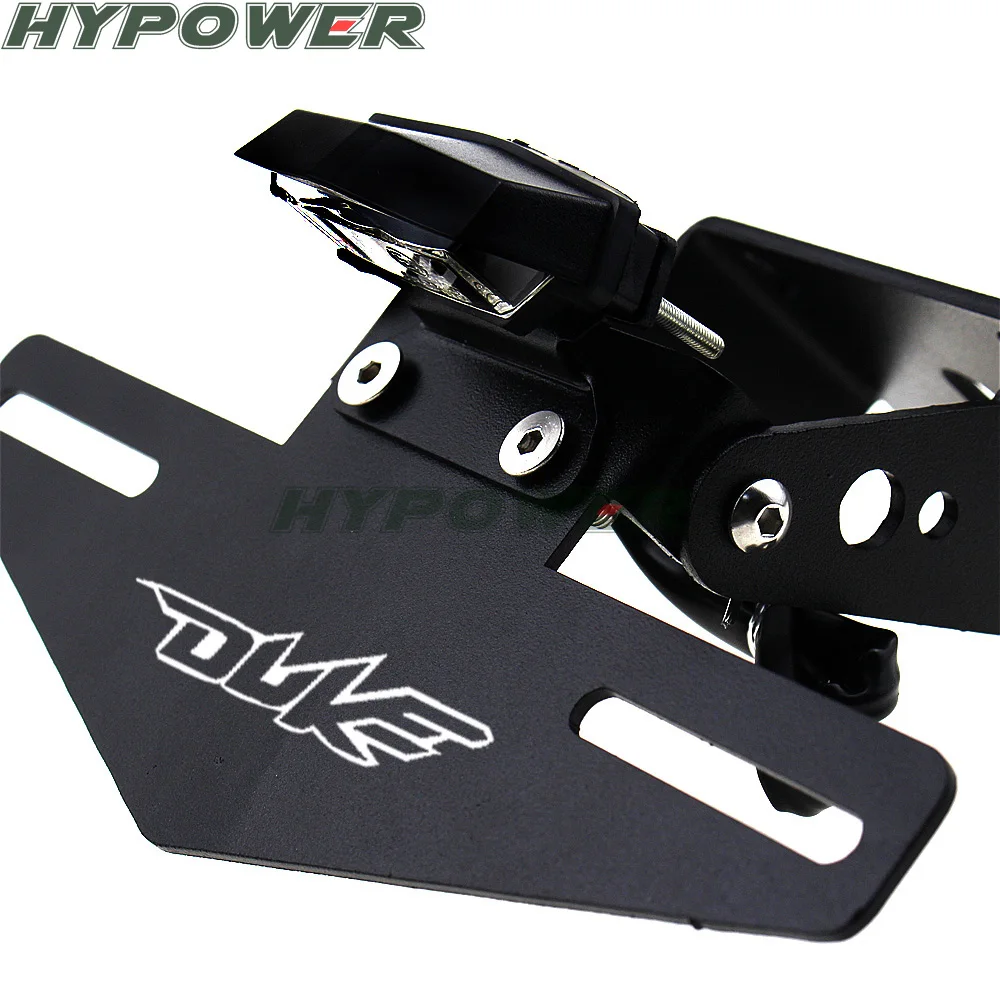 Motorcycle License Plate Frame Mount Bracket Light for KTM Duke 125 200 250 390 2013 2014 2015 2016 2017 2018 2019 | Автомобили и