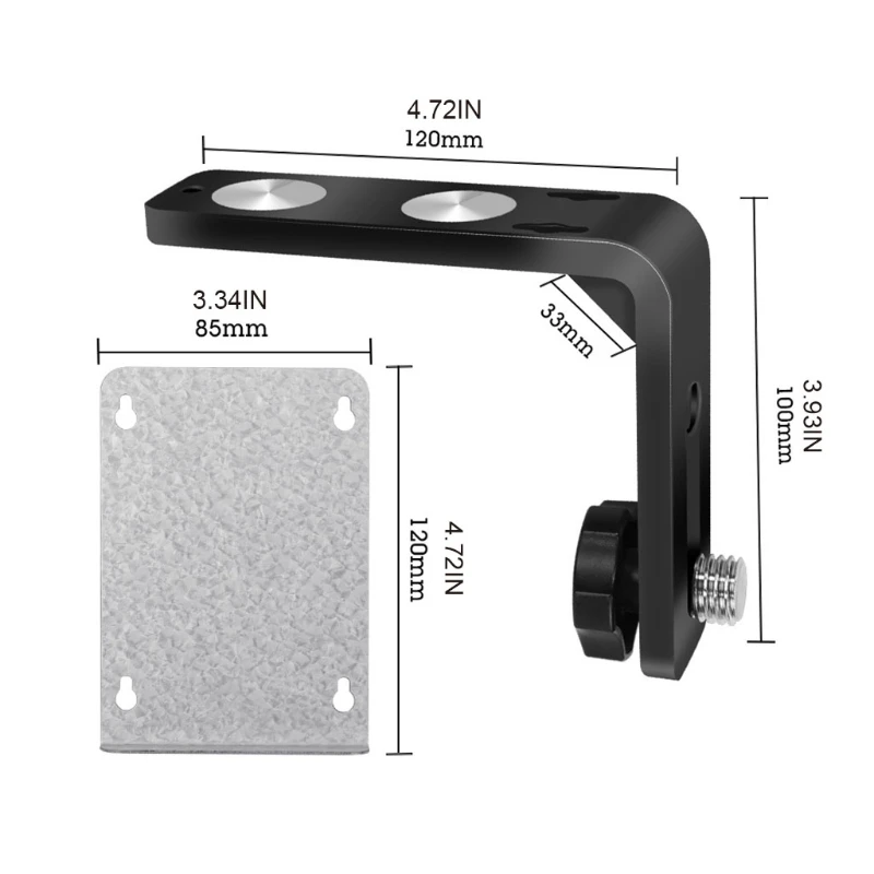 L-образный кронштейн уровня Многофункциональный магнитный адаптер совместимый с