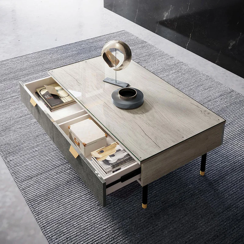 

Linsy European Home Furniture Italian Simplicity Living Room Furniture Floor Cabinet and Tea Table easy to assemble