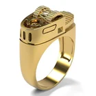 Уникальное мужское кольцо, модное зажигающее кольцо в стиле рок, панк, хип-хоп, Подарок на годовщину, обручальное кольцо, ювелирные изделия, женские кольца