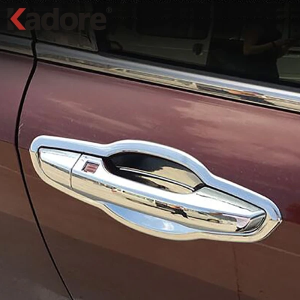 Для Honda Accord 2018 2019 2020 ABS хромированная крышка дверных ручек для автомобиля отделка