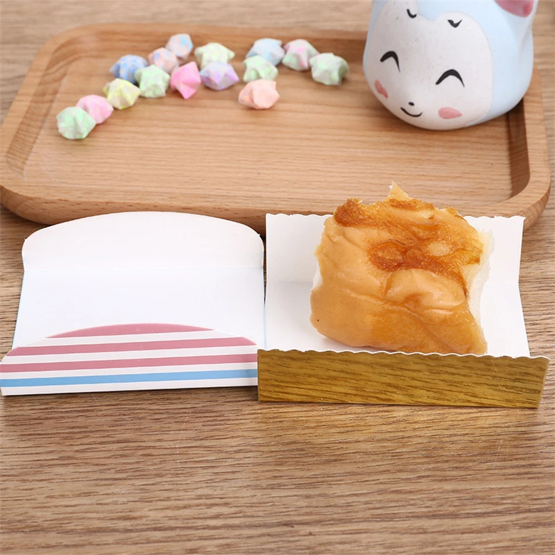 

50 Pcs Golden Paper Cardboard Mousse Mat Bottom Foam Cake Bread Base Board Dessert Tray Wedding Party Decoration Tool