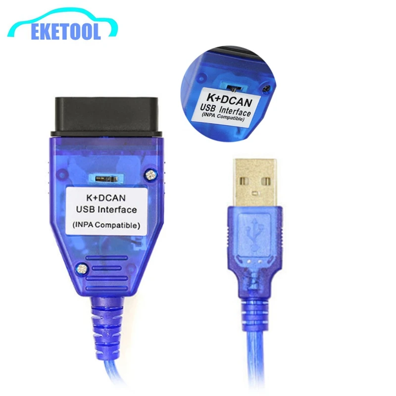 Для BMW INPA Ediabas K + DCAN Интерфейс Новый FTDI для серии с переключателем OBD2 20Pin