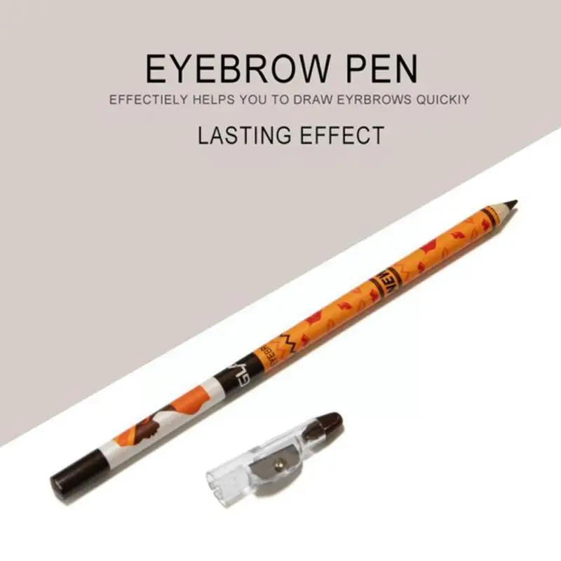 Новинка водостойкий Гладкий Карандаш для бровей натуральная шелковистая
