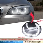 Стильные Кристальные светодиодные кольца DTM с ангельскими глазами для BMW 7 серии F01 F02 F03 F04 730d 740d 740i 750i 760i 2008-2012, ксеноновые фары