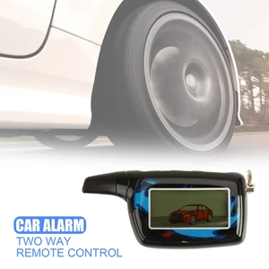Logicar4 Car Two Way Anti-theft Alarm Security System Engine Starter LCD Remote Control Key for Vehicle  for logiccar 4 alarm
