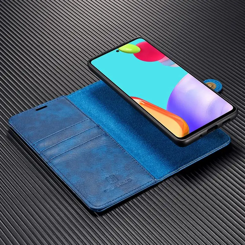 

Original Flip Case For Samsung Galaxy A52 5G Case 2 in 1 Wallet Magnetic Cover For Samsung A52 5G Case Leather Luxury Cover