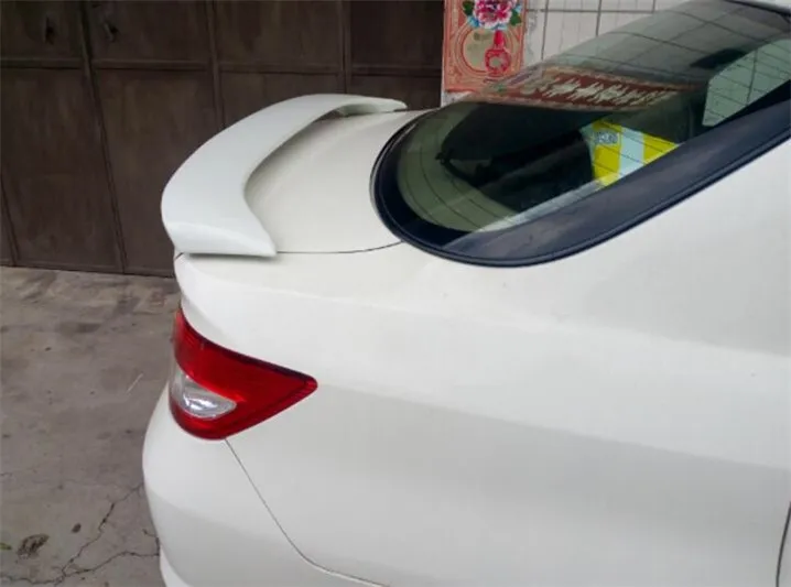 For Fit Spoiler 2004-2007 Honda Jazz sedan jsd ABS plastic Material Car Rear Wing Color | Автомобили и мотоциклы