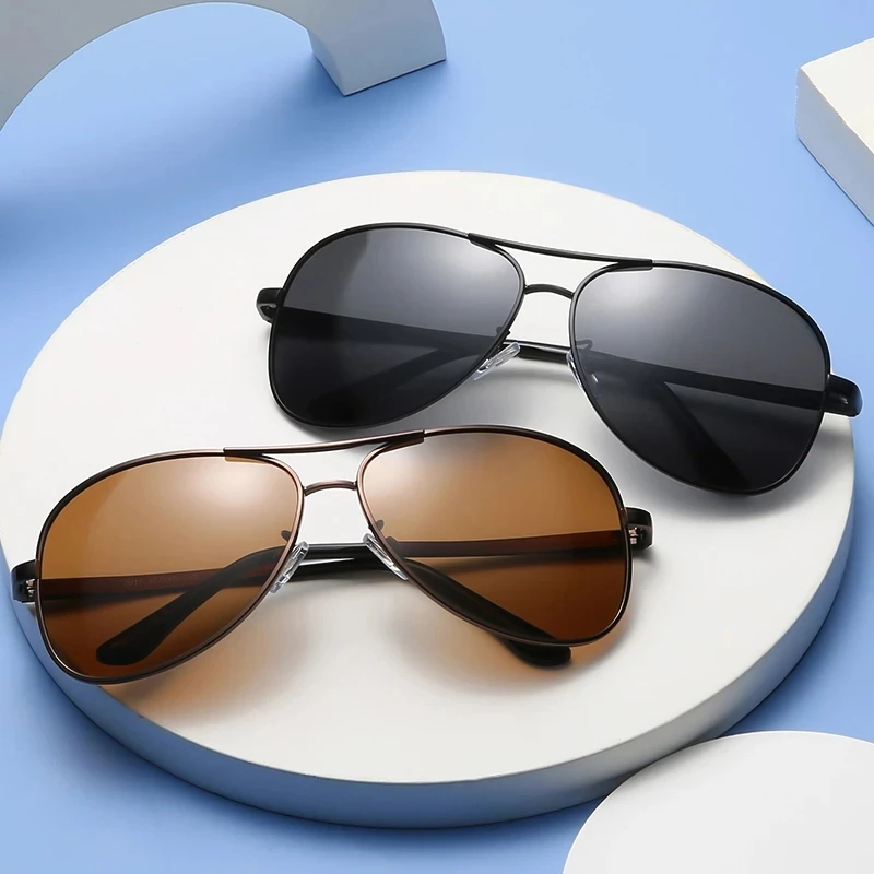 

MUYE Photochromic Pilot Polarized Sunglasses Men Women Driving Chameleon Discoloration Sun glasses Shades Oculos De Sol
