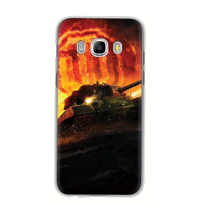 H8 World of tanks жесткий чехол для телефона с рисунком в виде обложка чехол для Samsung Galaxy A3 5 A6 7 8 9 A10 30 40 50 70 - Цвет: H8