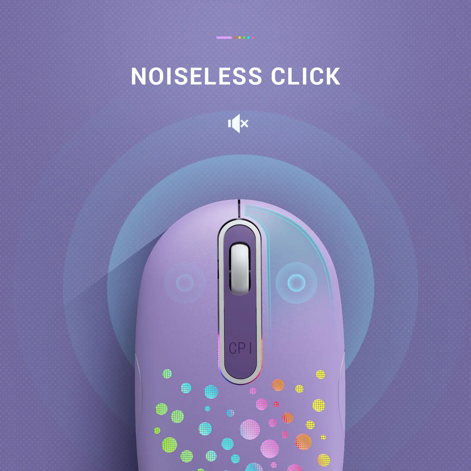 Мышь Компьютерная Jelly Comb беспроводная аккумуляторная эргономичная тонкая с