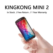Cubot teléfono móvil KingKong MINI2 resistente al agua, smartphone con Android 10, 3GB + 32GB, cámara de 13MP, pantalla qhd + 4 pulgadas, 4G, LTE (1)