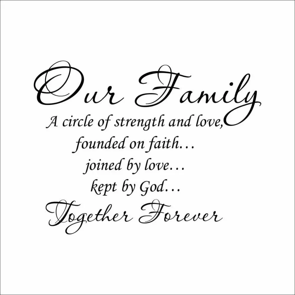 Семейные Правила украшение дома Наклейка на стену виниловое настенное для