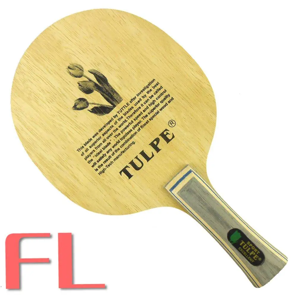 FL long handle Kokutaku Кортеж T-7007 углеродного атака настольный теннис лезвие Shakehand ракетка для пинг понга - Цвет: FL long handle