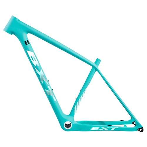 Новая полная карбоновая рама 29er Bicicletas горный велосипед Запасные детали для велосипеда, углепластик MTB рама через ось 148*12 мм велосипедная Рама - Цвет: full green