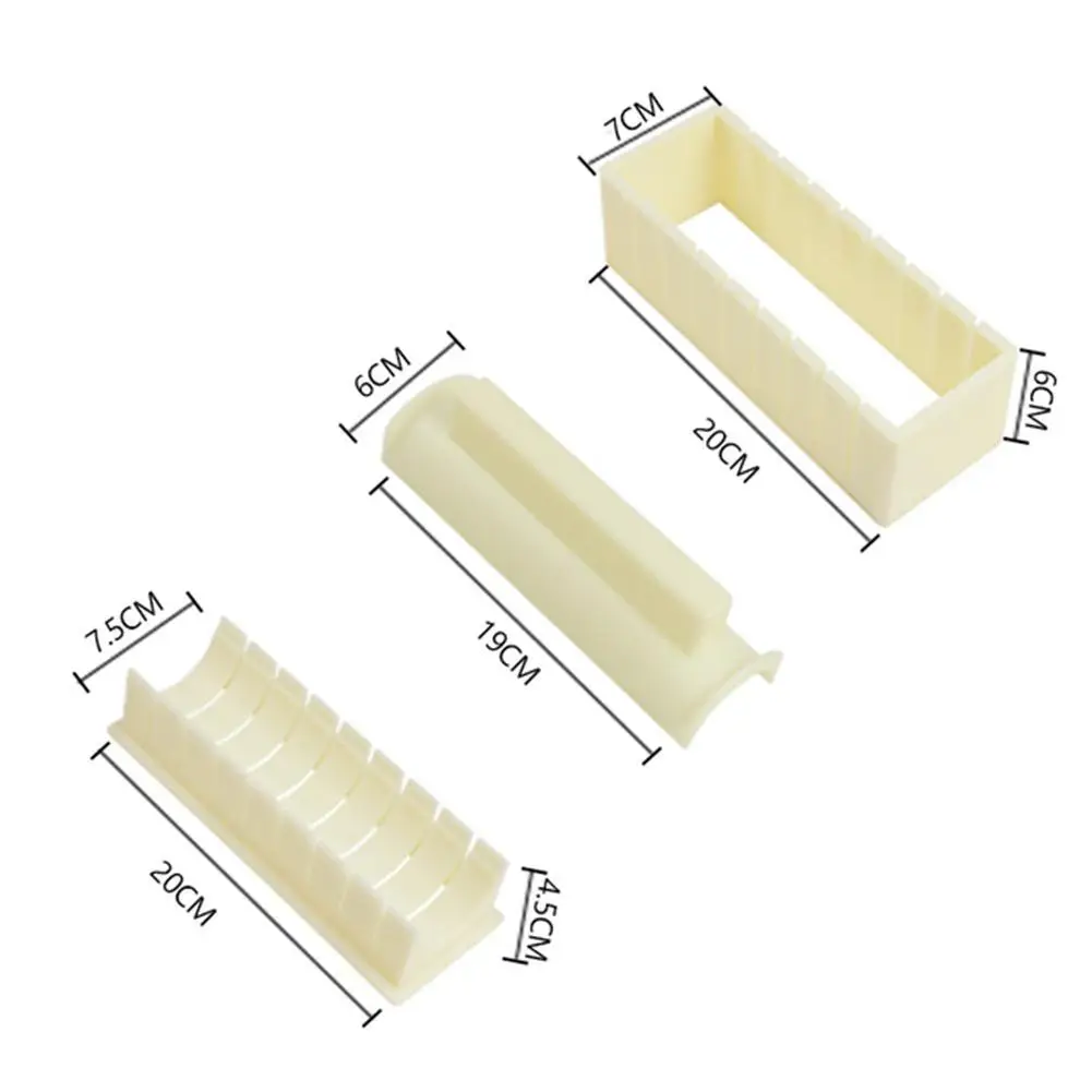 3 шт./компл. устройство для суши форма риса Высококачественная торта бала рулон