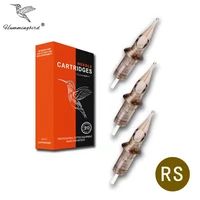 hummingbird tattoo cartridge needles rs disposable 20pcs box standard size round shader for pmu machine