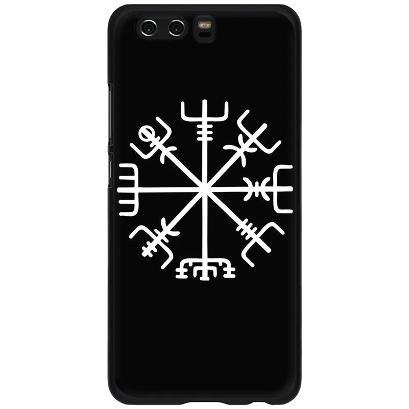 EWAU Viking Vegvisir Odin скандинавский мягкий чехол для телефона huawei Honor view 20 9X 6A 7A 7C 7X 8C 8X Pro 8 9 10 Lite - Цвет: B7