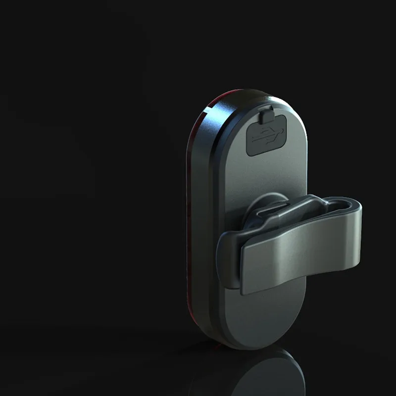 BK400 умный задний Фонарь велосипедный фонарь предупреждение LED USB зарядка 360