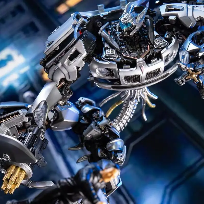 Трансформер BMB Jazz Черная Мамба Деформационная игрушка LS18 AOYI Робот-модель MPM09 Ручное управление спортивным автомобилем GT Лейтенант.