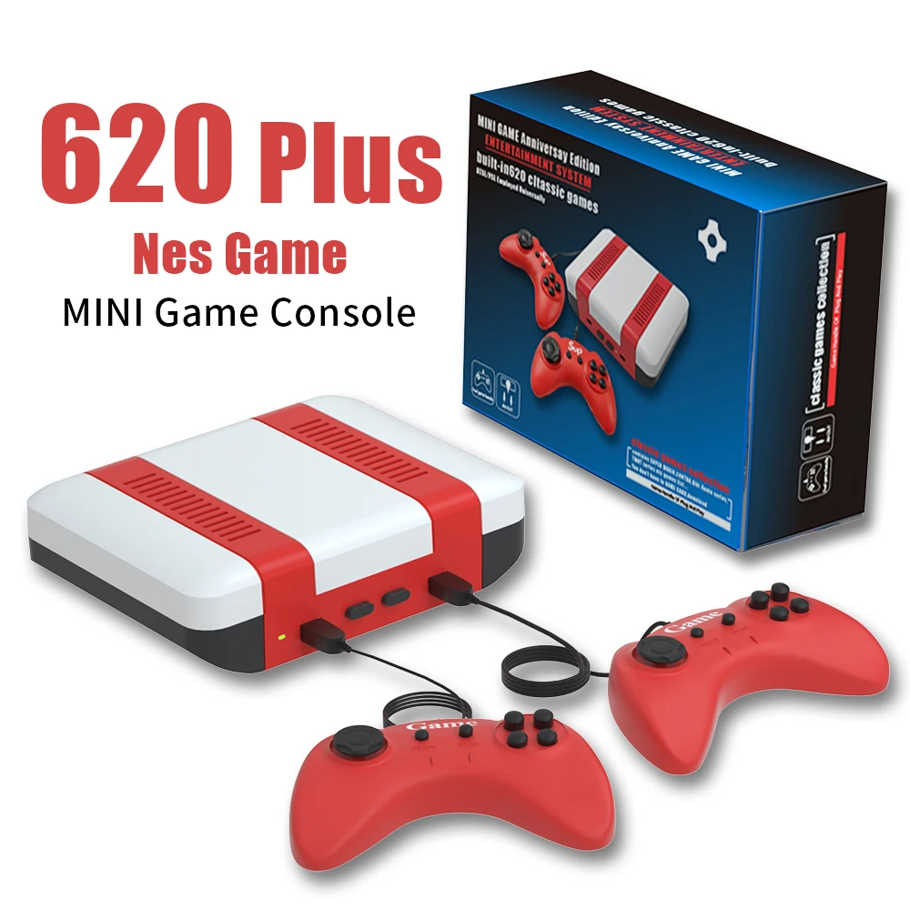 Мини ТВ портативная игровая консоль для семейного отдыха AV выход Ретро