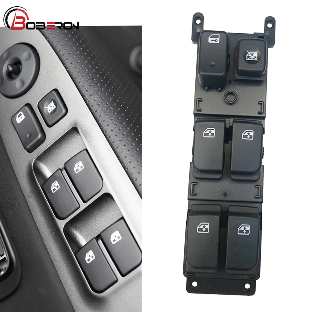 

Front Left Drive Side Master Lifter Electric Window Control Switch Button For Kia Carens 2006-2012 Auto Accessories