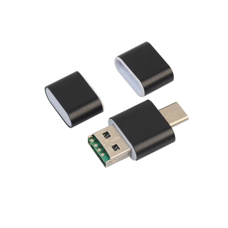 Кардридер USB 2 0 A Micro Combo TF SD Type C для смартфонов ПК в 1 универсальный картридер OTG