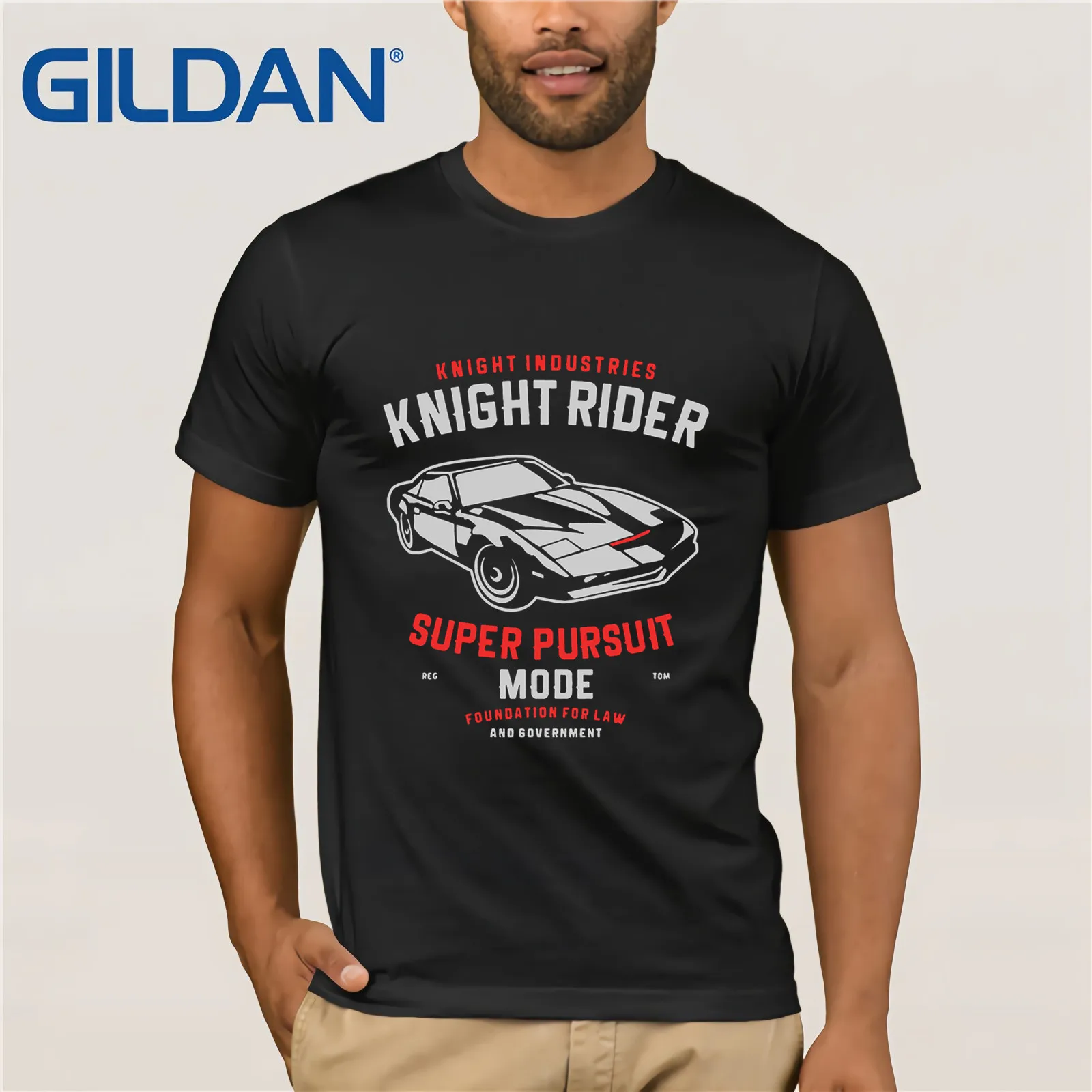 Knight Rider футболки качества премиум Hasselhoff Baywatch 80er Kult Neu siebdrack Kitt хлопковая Футболка