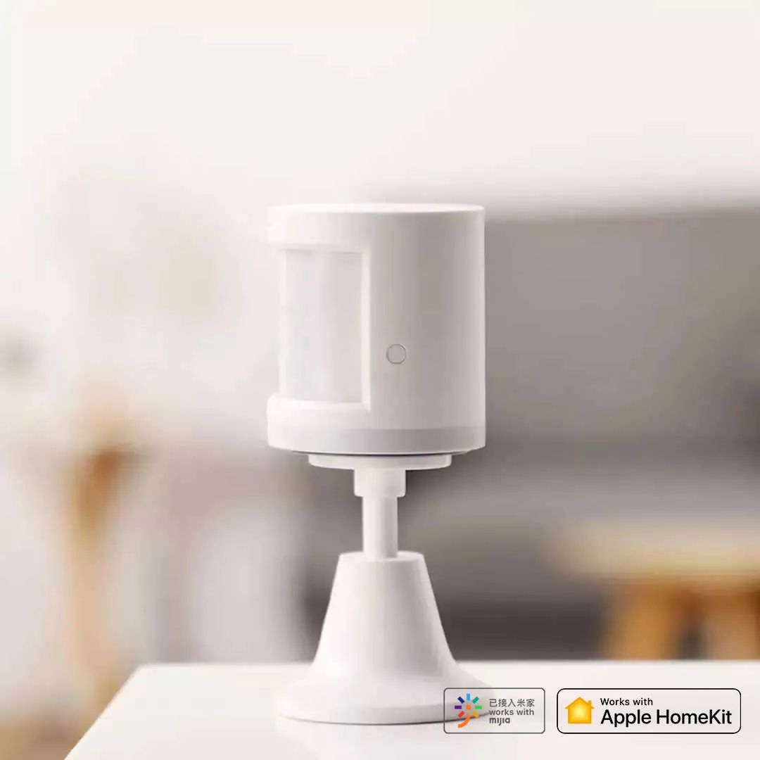 Датчик человеческого тела Aqara через Android IOS Zigbee соединение с приложением Mijia и Apple