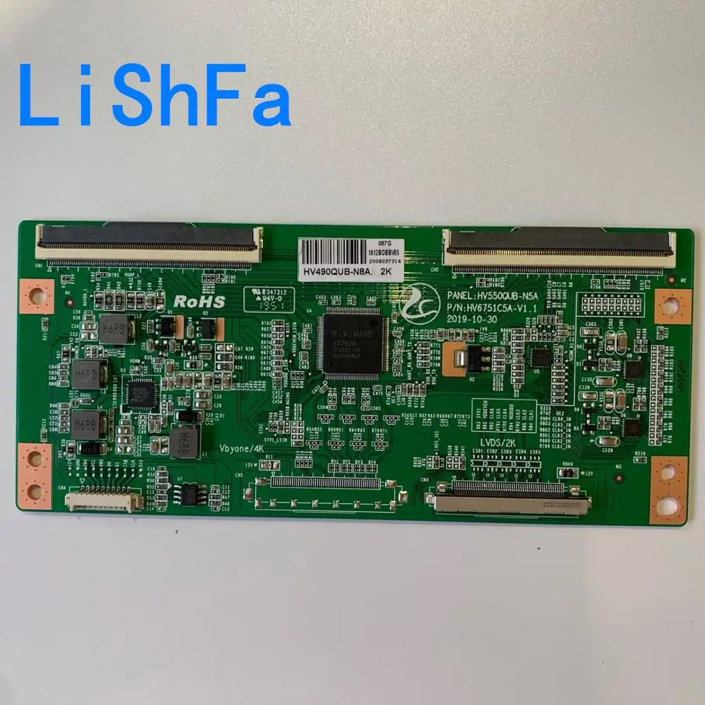 

LED TV T_CON New upgrade HV6751C5A-V1.1 PANEL:HV550QUB-N5A logic board HV490QUB-N8A 2K TCONTCON